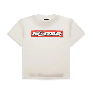 Hellstar Box Logo T-Shirt White/Red