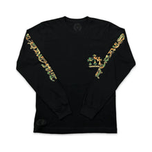 Load image into Gallery viewer, Chrome Hearts Triple Cross Horseshoe L/S T-Shirt Black/Camo